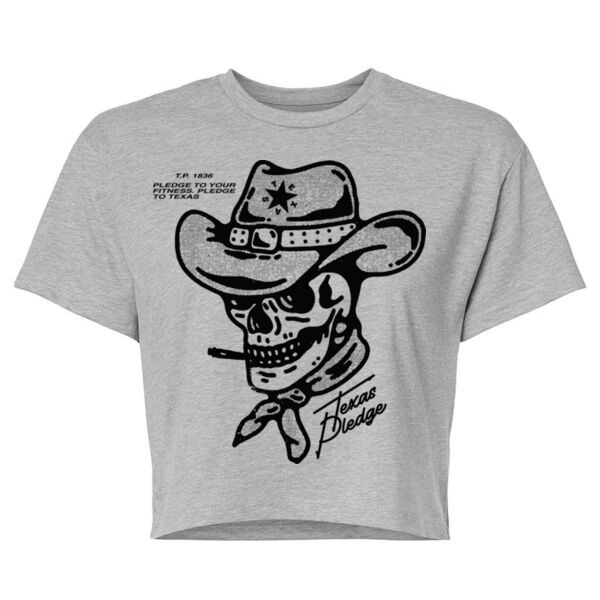 SKULL - PREMIUM WOMEN'S CROPPED T-SHIRT - $ZBGT3X$ Thumbnail