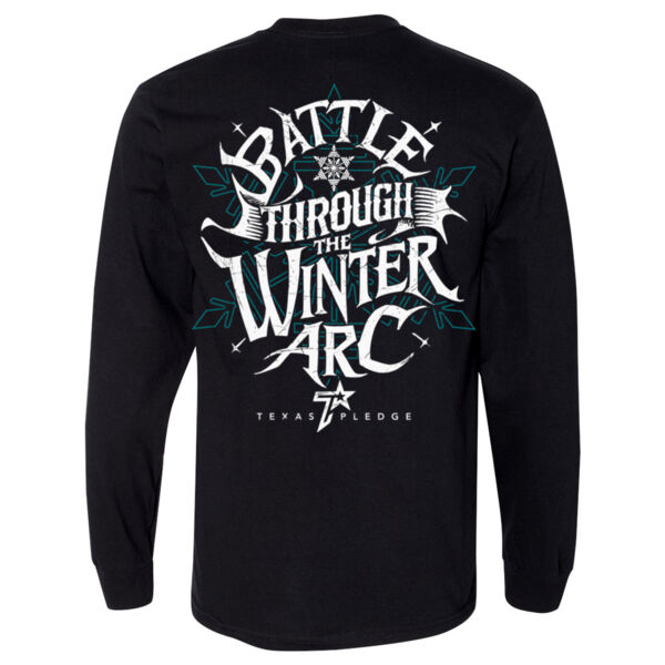 THE WINTER ARC - PREMIUM HEAVYWEIGHT LONG SLEEVE T-SHIRT - FTQHVM Thumbnail