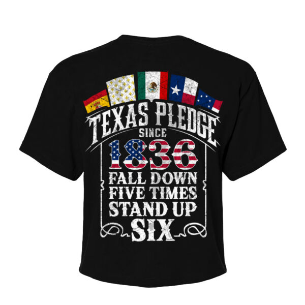 STAND UP SIX TIMES - WOMEN'S CROPPED T-SHIRT - $GEDF49$ Thumbnail