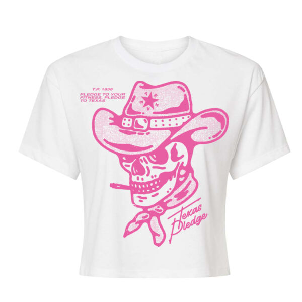 SKULL - PREMIUM WOMEN'S CROPPED T-SHIRT - $N5JPX1$ Thumbnail